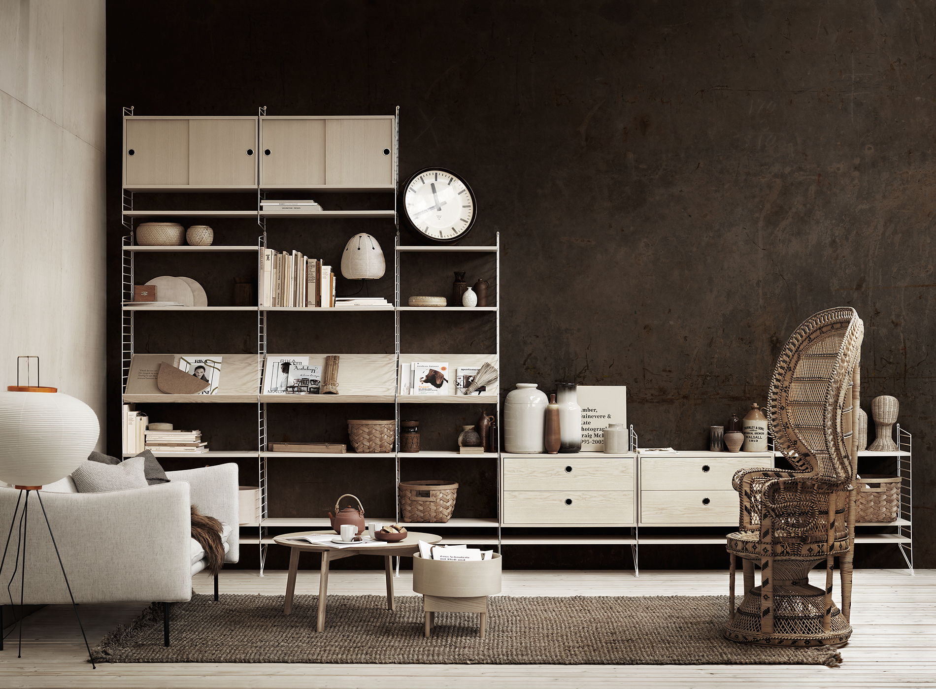 Hyllföretaget String Furnitures vårkatalog 2016 Residence
