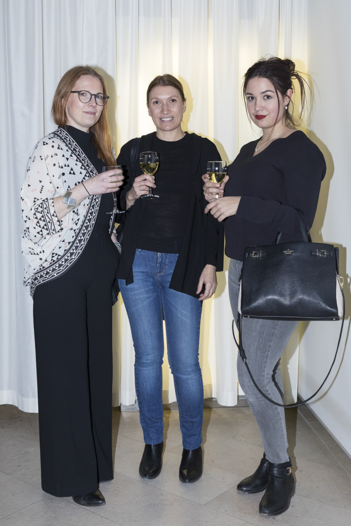 Annie Lindgren, Annika Kampmann och Beatrice Hedrén.