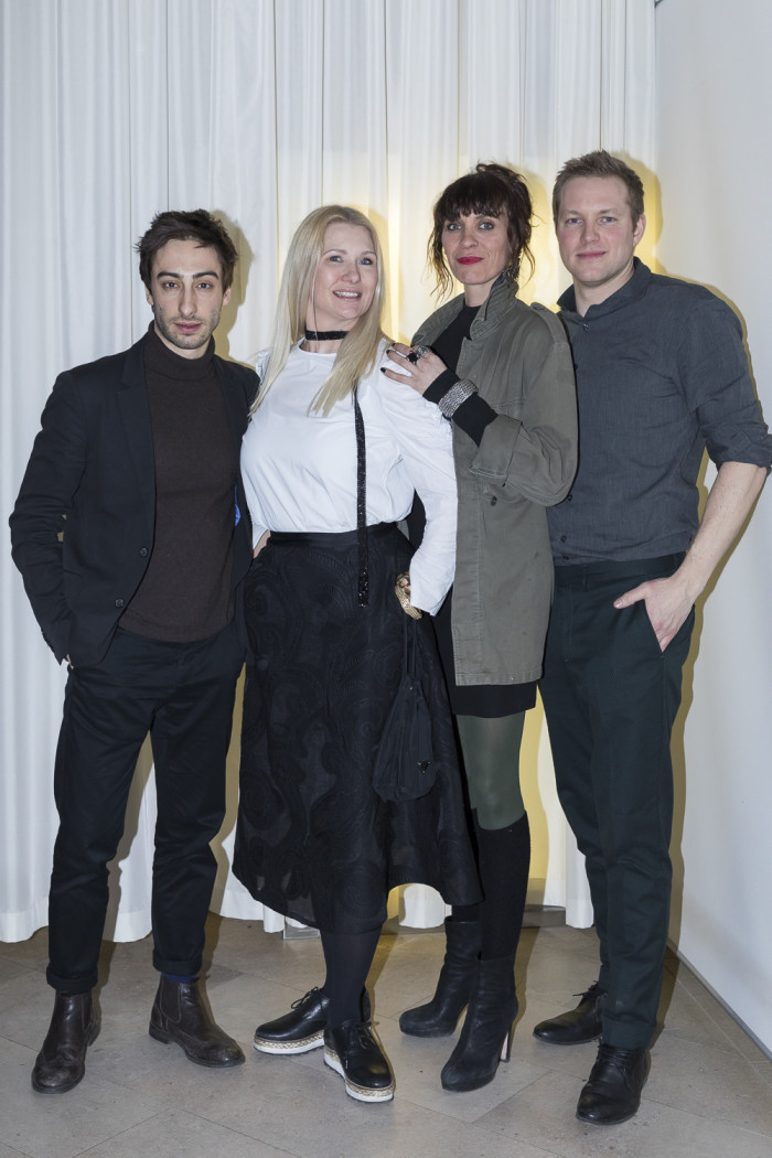 Antonio Facco, Paulina Lundström och Johan Lindsten.