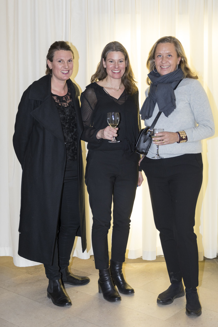 Catharina Herre Palmgrens, Emma Olbers och Hanna Hellgren.