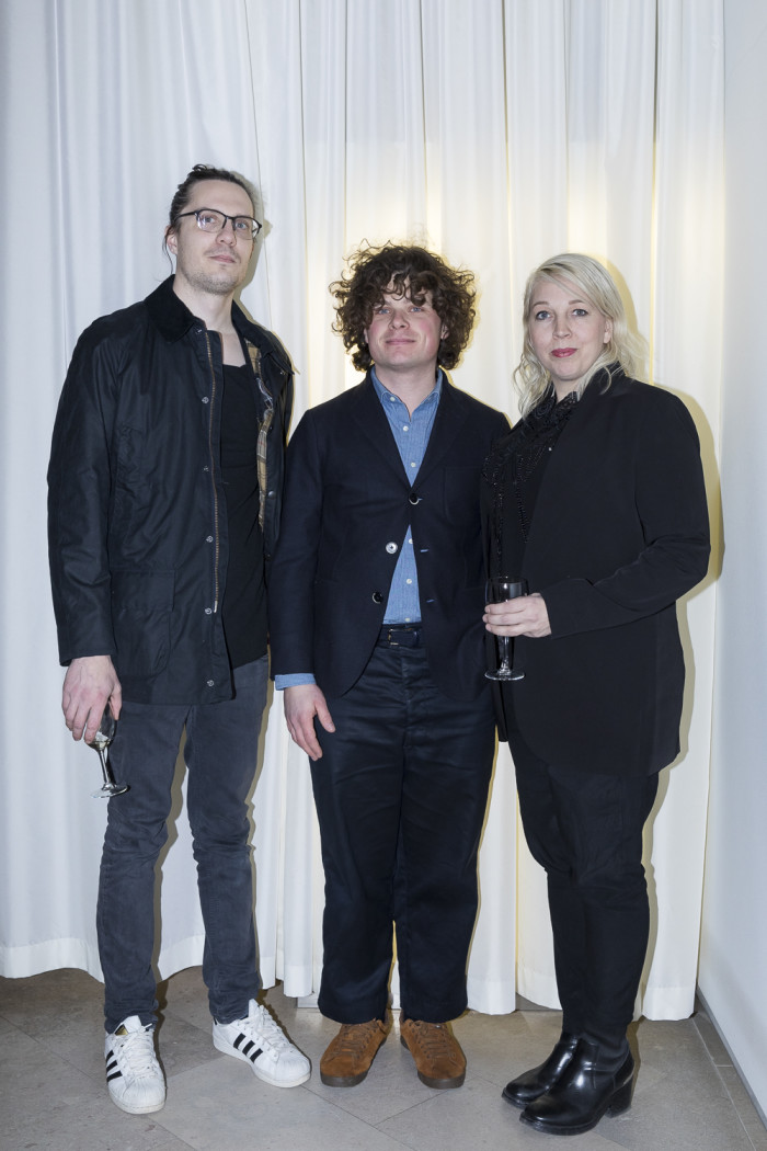 Matti Carlson, Chandra Ahlsell och Andy Liffner.
