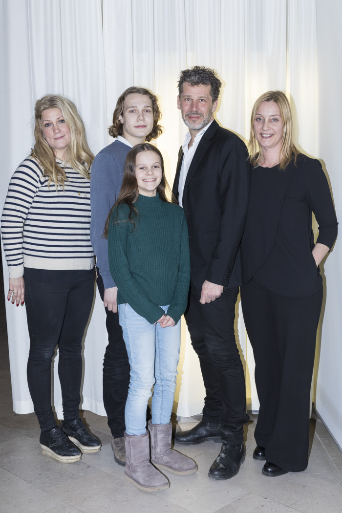 Christina Breeze, Johan Carpner, Vera Carpner Larsson, Ove Carpner och Moa Samuelsson.