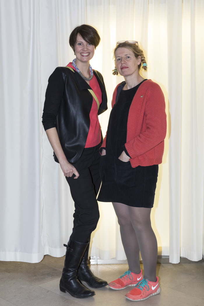 Anka Simone och Ineke Hans.
