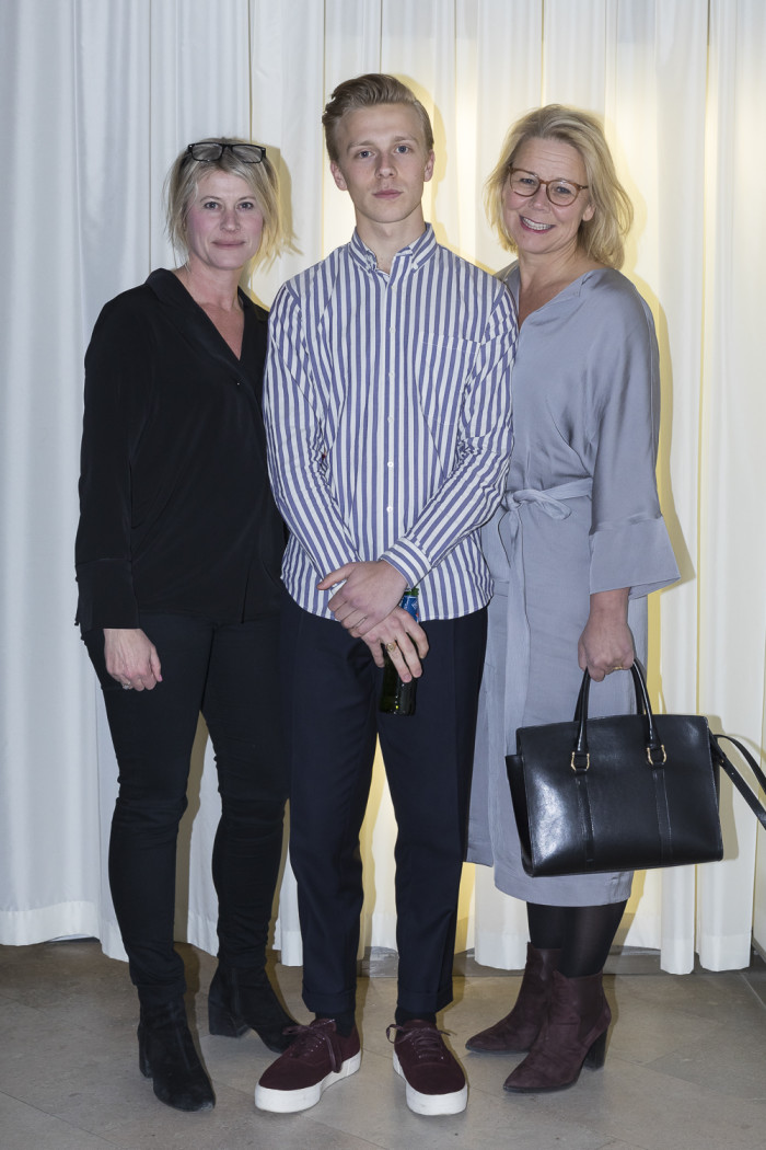 Maria Sjölander, Nils Abenius och Stina Abenius.