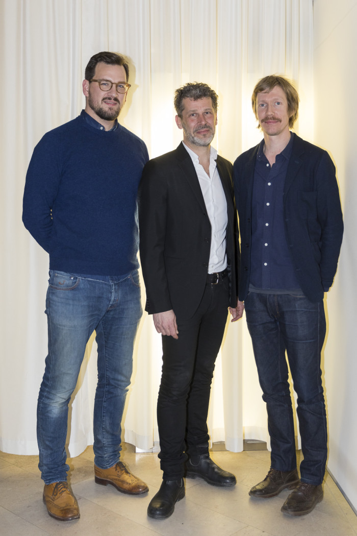 Staffan Holm, John Lövgren och Johan Karpner.