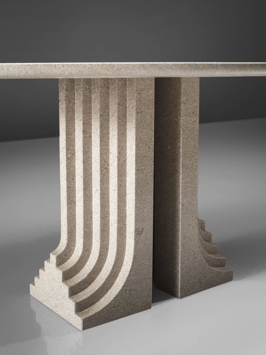 Bild på bordet Samo av Carlo Scarpa.